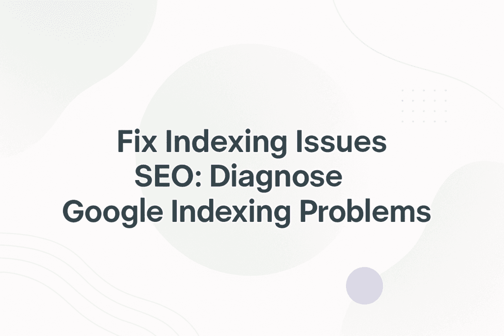 Why Your Pages Are Not Indexed